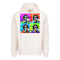 Pale Pink STEVIE WONDER! Premium Hoodie - InspiraDesign