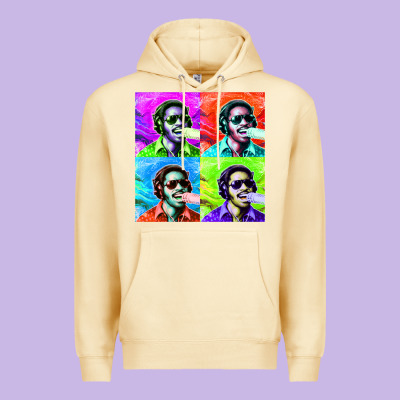Stevie Wonder! Premium Hoodie Designed By Inspiradesign