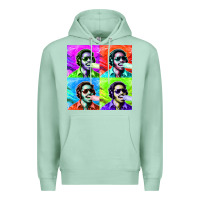 Seafoam STEVIE WONDER! Premium Hoodie - InspiraDesign