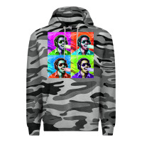 Slate Camo STEVIE WONDER! Premium Hoodie - InspiraDesign