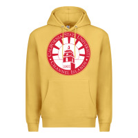 Antique Gold csu channel islands seal Premium Hoodie - InspiraDesign