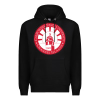 Black csu channel islands seal Premium Hoodie - InspiraDesign