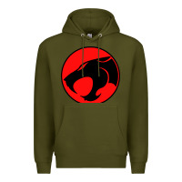 Army Green thundercats cool Premium Hoodie - InspiraDesign