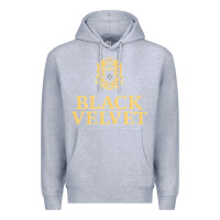 Heather Grey BLACK VELVET CANADIAN WHISKY Premium Hoodie - InspiraDesign
