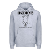Heather Grey Milo Goes To College Premium Hoodie - InspiraDesign