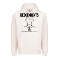 Pale Pink Milo Goes To College Premium Hoodie - InspiraDesign
