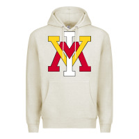 Oatmeal Heather Keydets VMI Classic Premium Hoodie - InspiraDesign