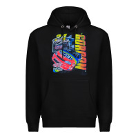 Black jeff gordon dupont vintage racing Premium Hoodie - InspiraDesign