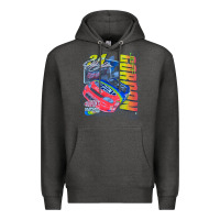 Charcoal Heather jeff gordon dupont vintage racing Premium Hoodie - InspiraDesign