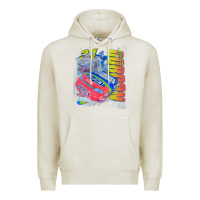Oatmeal Heather jeff gordon dupont vintage racing Premium Hoodie - InspiraDesign