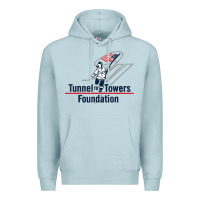 Blue Mist Tunnel To Towers F-oundation American Flag USA Flag Premium Hoodie - InspiraDesign