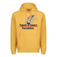 Mustard Tunnel To Towers F-oundation American Flag USA Flag Premium Hoodie - InspiraDesign
