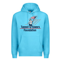 Ocean Blue Tunnel To Towers F-oundation American Flag USA Flag Premium Hoodie - InspiraDesign