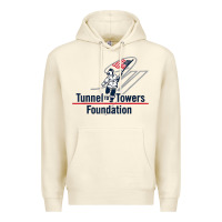 Sandshell Tunnel To Towers F-oundation American Flag USA Flag Premium Hoodie - InspiraDesign