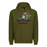 Army Green Tunnel To Towers F-oundation American Flag USA Flag Premium Hoodie - InspiraDesign