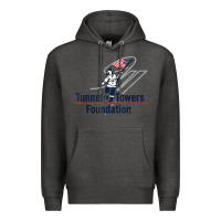Charcoal Heather Tunnel To Towers F-oundation American Flag USA Flag Premium Hoodie - InspiraDesign