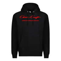 Black chris boat company Premium Hoodie - InspiraDesign