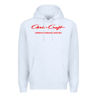 White chris boat company Premium Hoodie - InspiraDesign