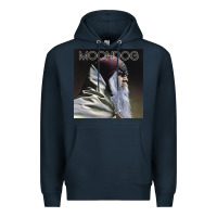 Navy Moondog Musician Poster Essential Premium Hoodie - InspiraDesign