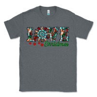 Charcoal Heather christmas love windmill Classic Tee - RanaPortraitStore