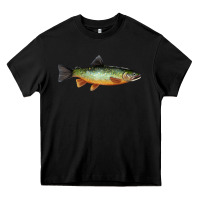 Black Greenback Cutthroat Trout Fish Heavy Core Tee - RanaPortraitStore
