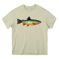 Mossy Greenback Cutthroat Trout Fish Heavy Core Tee - RanaPortraitStore