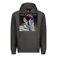 Charcoal Heather Moondog Musician Poster Essential Premium Hoodie - InspiraDesign