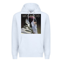 White Moondog Musician Poster Essential Premium Hoodie - InspiraDesign