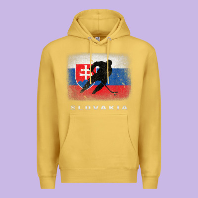 Slovakia Ice Hockey Slovak Flag Premium Hoodie Designed By Inspiradesign