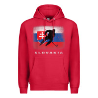 Cardinal Slovakia Ice Hockey Slovak Flag Premium Hoodie - InspiraDesign