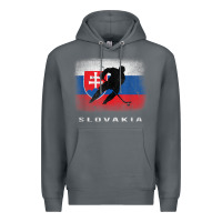 Rock Slovakia Ice Hockey Slovak Flag Premium Hoodie - InspiraDesign