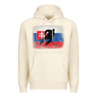 Sandshell Slovakia Ice Hockey Slovak Flag Premium Hoodie - InspiraDesign