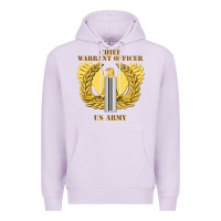 Lilac Emblem warrant officer cw5 Premium Hoodie - InspiraDesign