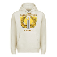 Oatmeal Heather Emblem warrant officer cw5 Premium Hoodie - InspiraDesign