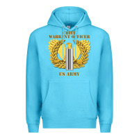 Ocean Blue Emblem warrant officer cw5 Premium Hoodie - InspiraDesign