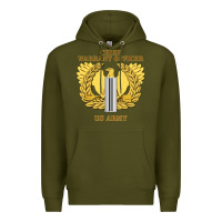 Army Green Emblem warrant officer cw5 Premium Hoodie - InspiraDesign