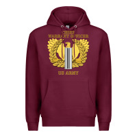 Burgundy Emblem warrant officer cw5 Premium Hoodie - InspiraDesign
