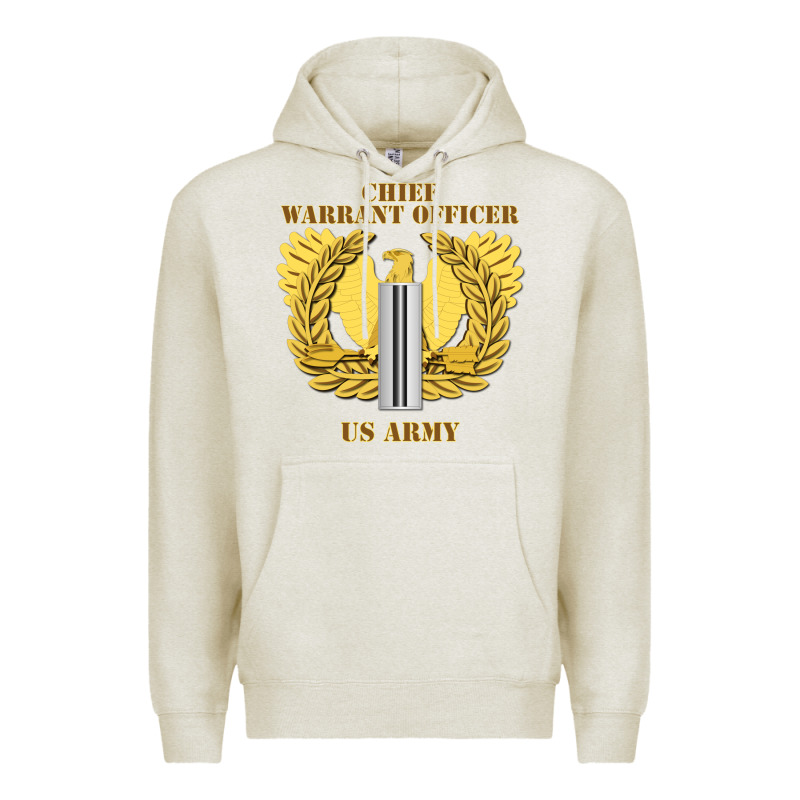 Emblem Warrant Officer Cw5 Premium Hoodie by InspiraDesign | Teevron