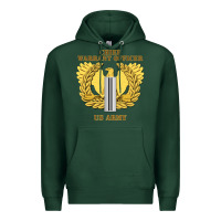 Sports Green Emblem warrant officer cw5 Premium Hoodie - InspiraDesign