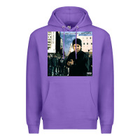 Purple Amerikkkas most wanted Premium Hoodie - InspiraDesign