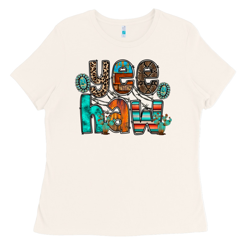 Yee Haw Ladies Tee by RacoonDesign | Teevron