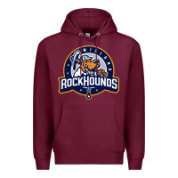 Burgundy The midland.rock.hounds sport Premium Hoodie - InspiraDesign