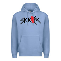 Colony Blue white skrillex Premium Hoodie - InspiraDesign