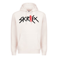 Pale Pink white skrillex Premium Hoodie - InspiraDesign