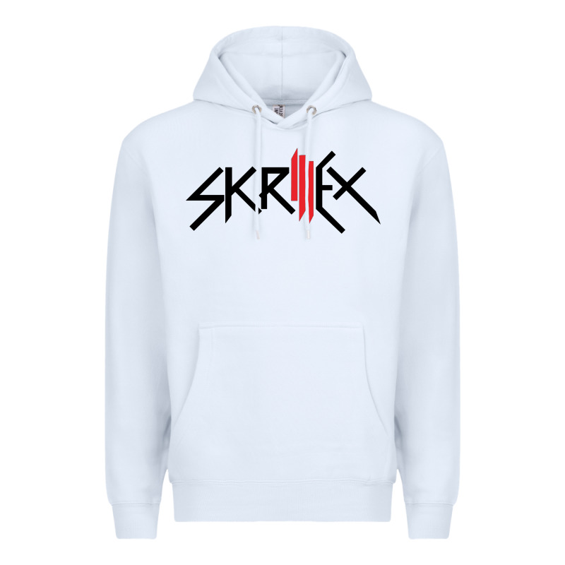 White Skrillex Premium Hoodie by InspiraDesign | Teevron