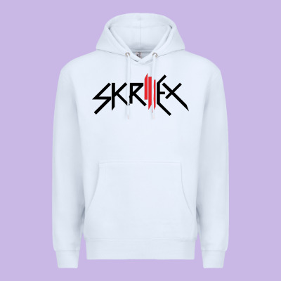 White Skrillex Premium Hoodie Designed By Inspiradesign