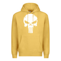Antique Gold the punisher skull Premium Hoodie - InspiraDesign