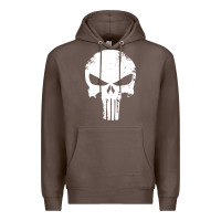 Coffee the punisher skull Premium Hoodie - InspiraDesign