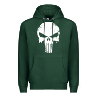 Sports Green the punisher skull Premium Hoodie - InspiraDesign