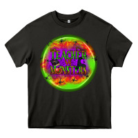 Asphalt teacher monsters earrings Heavy Core Tee - BundleAndBundleShop